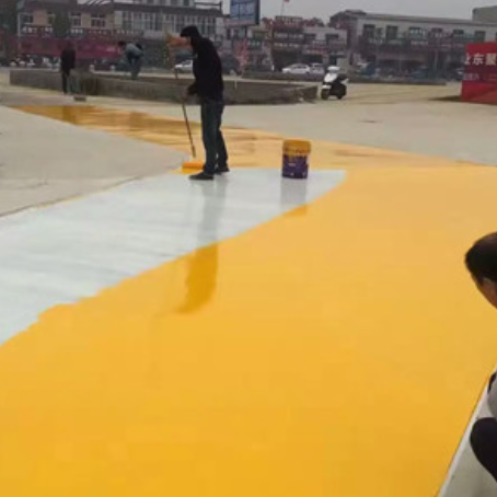 驻马店彩色路面喷涂翻新的使用寿命多长
